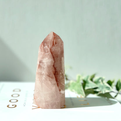 Hematoid Quartz Point