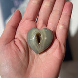 Agate Druzy Heart (AG-H01)