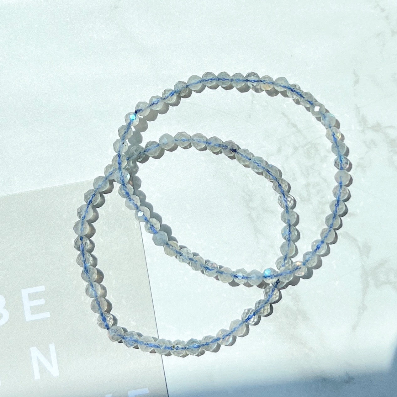 Labradorite Facet Bracelet 4mm (LAB-BR4-01)