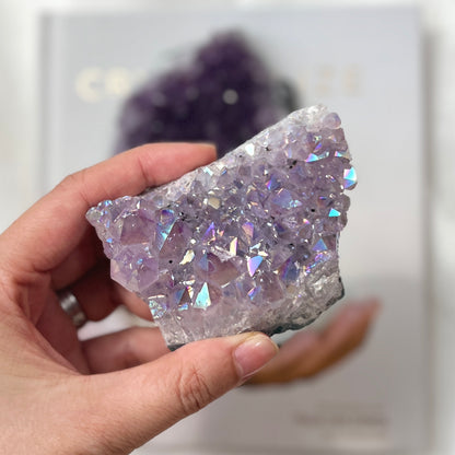 Amethyst Aura cluster