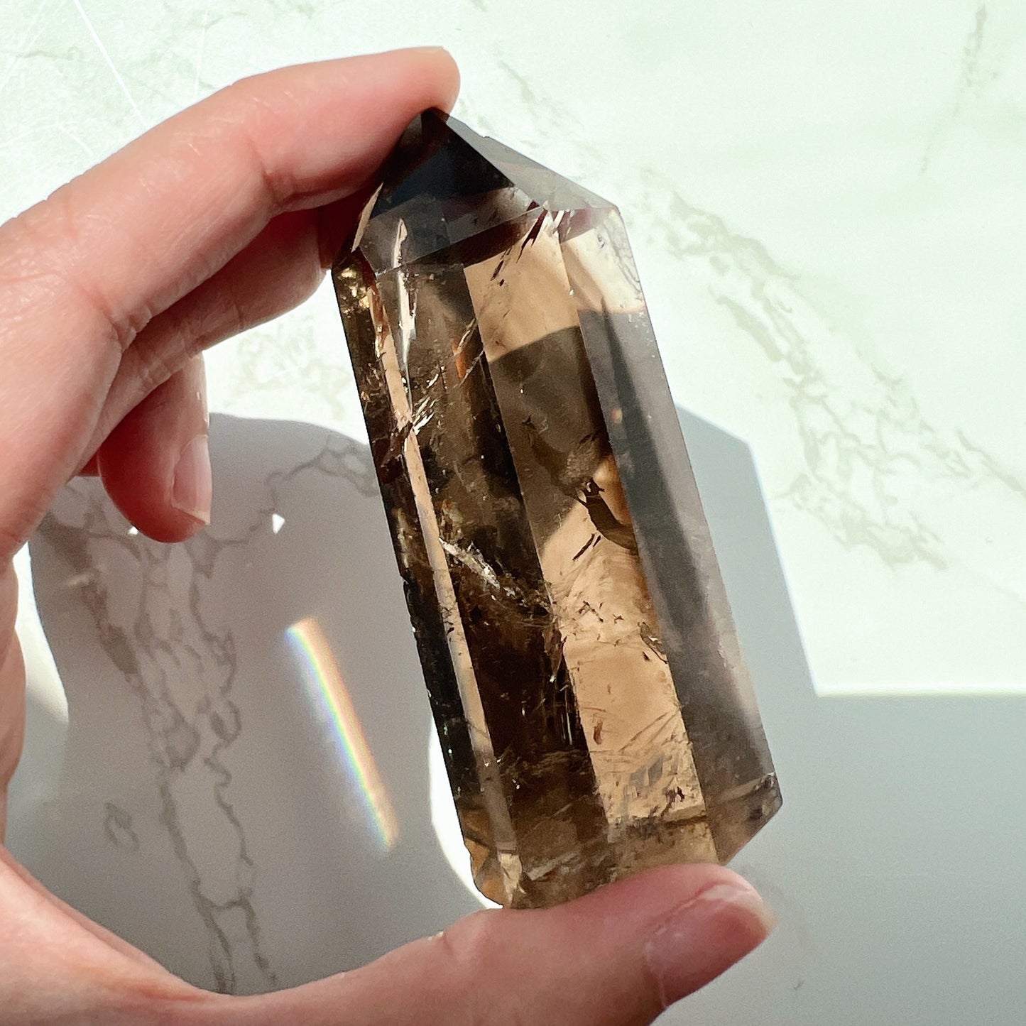 Smoky Quartz Point 茶晶