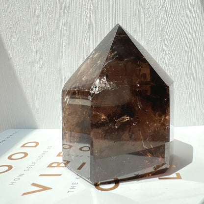 Smoky Quartz Point 茶晶