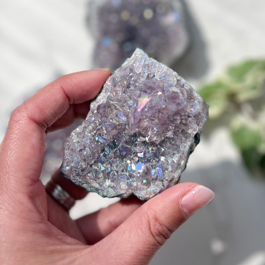 Amethyst Aura Cluster 紫晶天使光晶簇