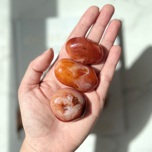 Carnelian Large Tumble Stone (CA-TS01)