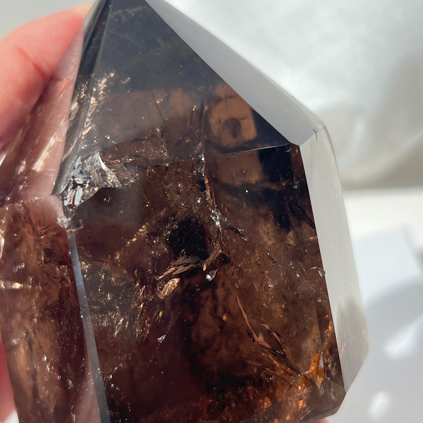 Smoky Quartz Point 茶晶