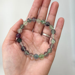 Fluorite Bracelet 8mm (FL-BR8-02)