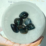 Blue Tigers Eye Tumble stone (BTE-TS01)