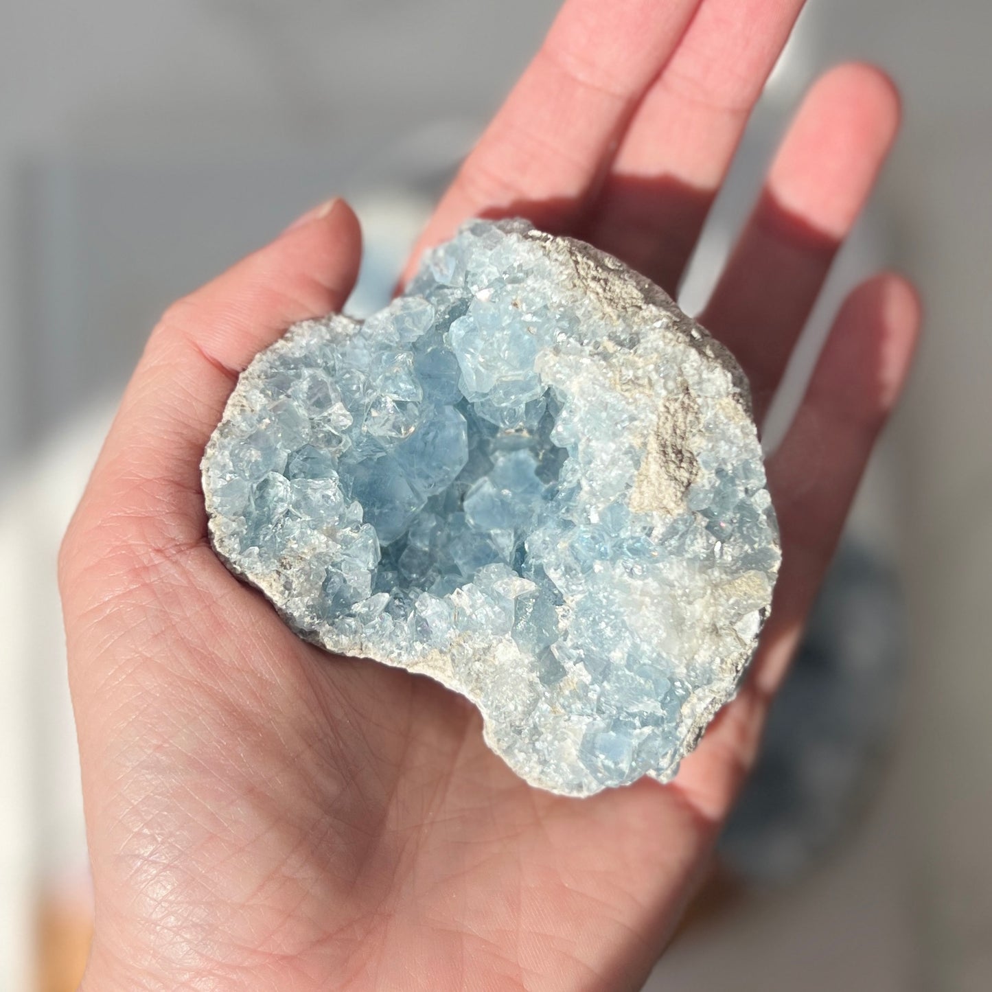 Celestite Cluster (CE-027)