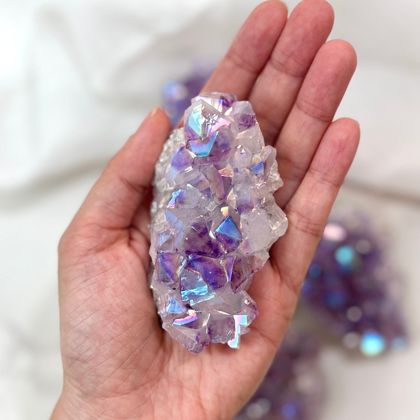 Amethyst Aura cluster