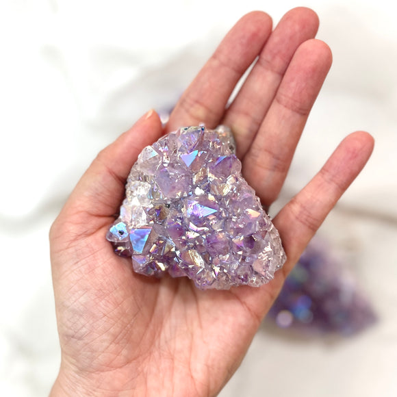 Amethyst Aura cluster