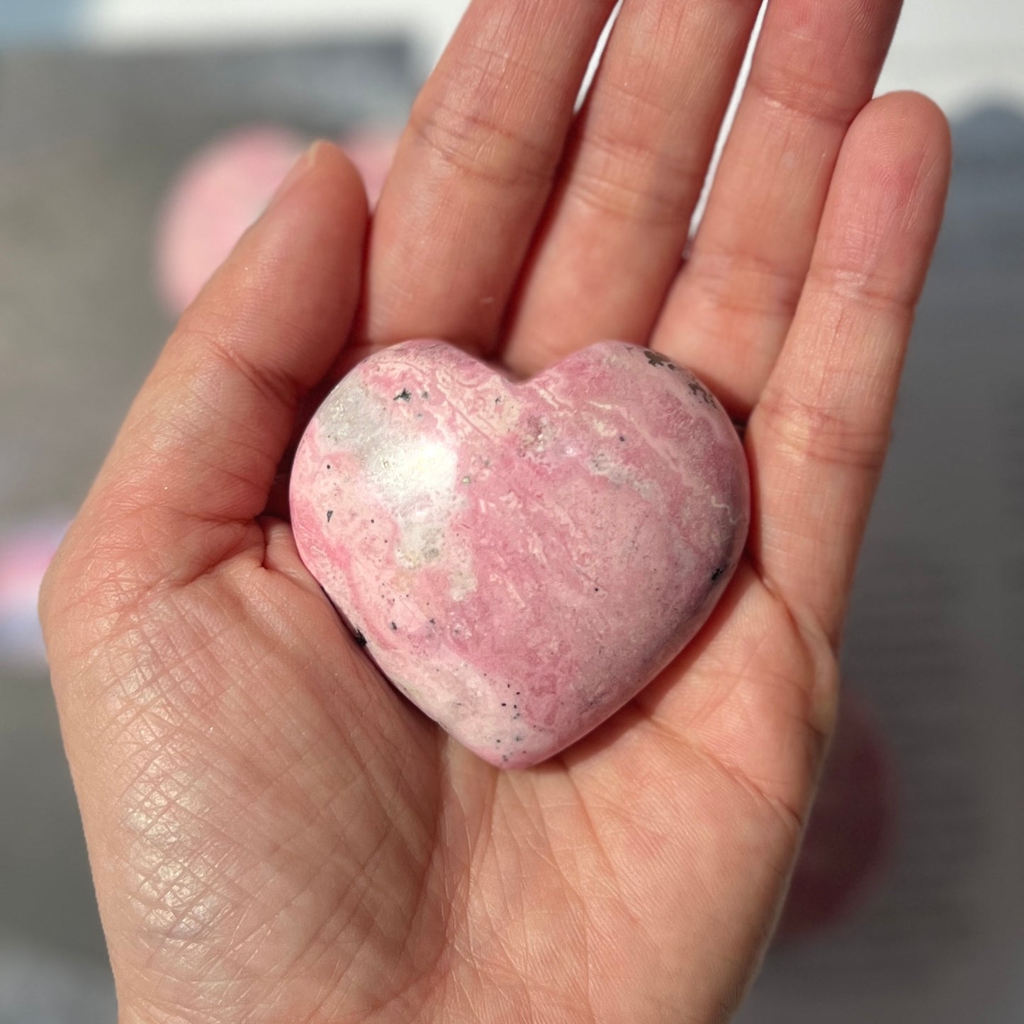 Rhodonite Heart (RHD-002)