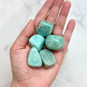 Amazonite Tumble Stone large (AZ-TS02)