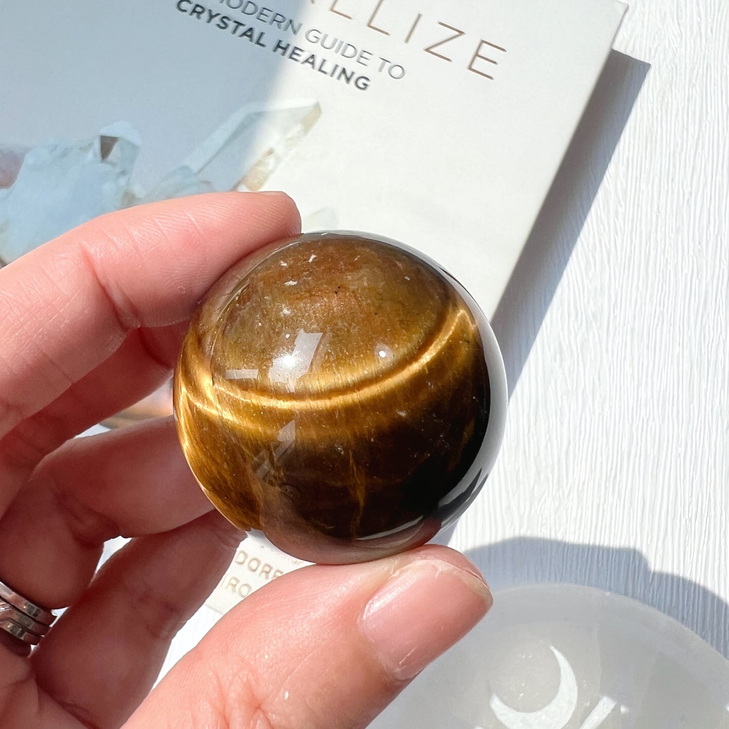 Tiger’s Eye Sphere (TE-001)