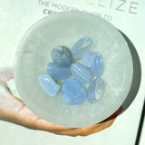 Blue Chalcedony Tumble Stone (BCH-TS01)