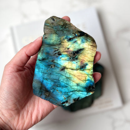 Labradorite Slice 拉長石