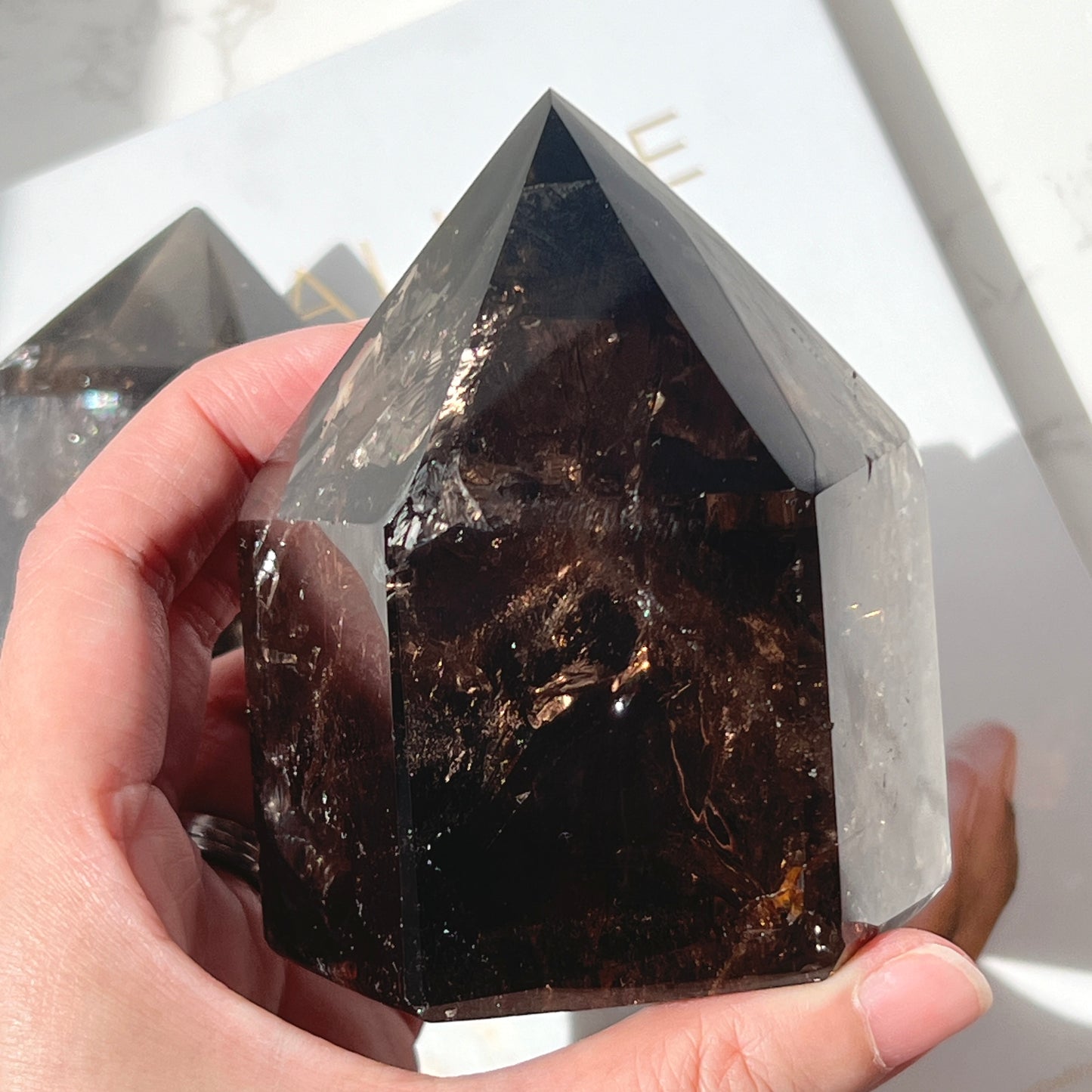 Smoky Quartz Point 茶晶