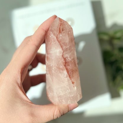 Hematoid Quartz Point