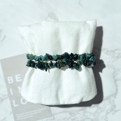 Emerald Chip Bracelet