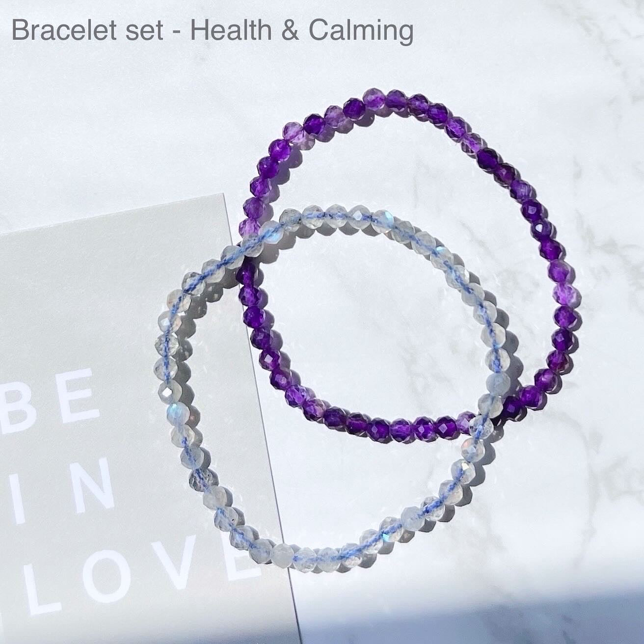 Bracelet Set - Health 水晶手鏈套裝 - 健康