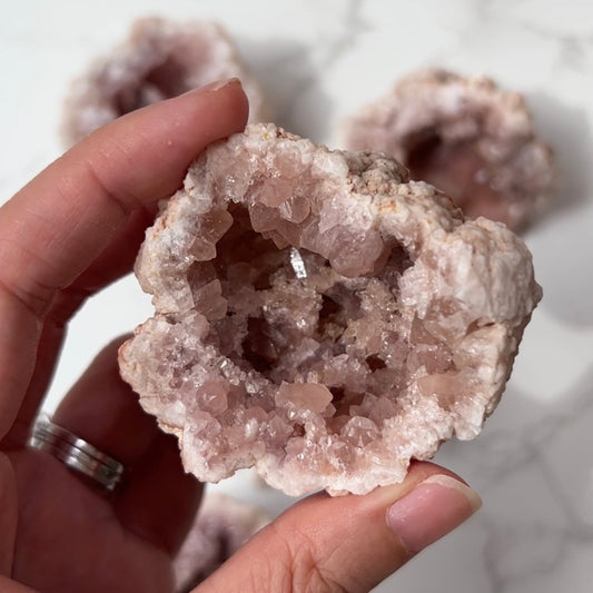 Pink Amethyst Geode