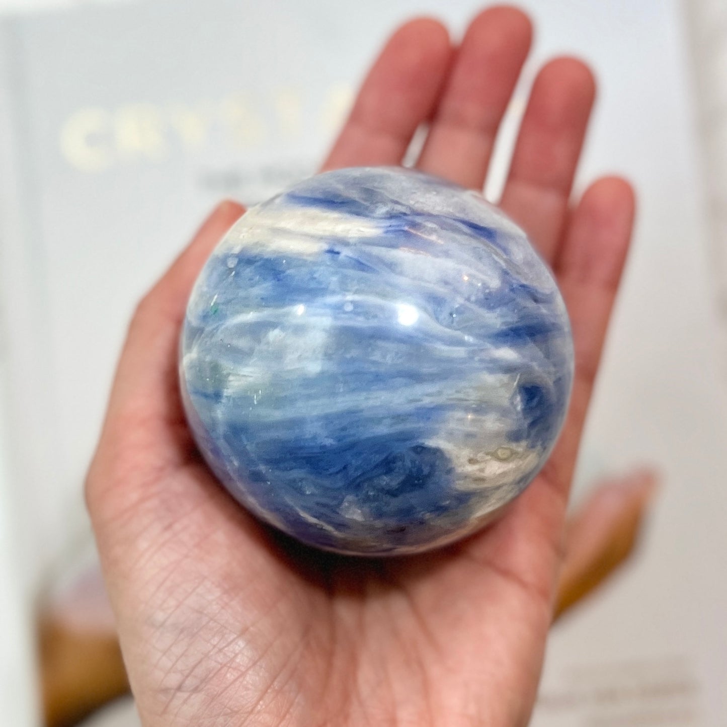 Kyanite Sphere (KN-005)