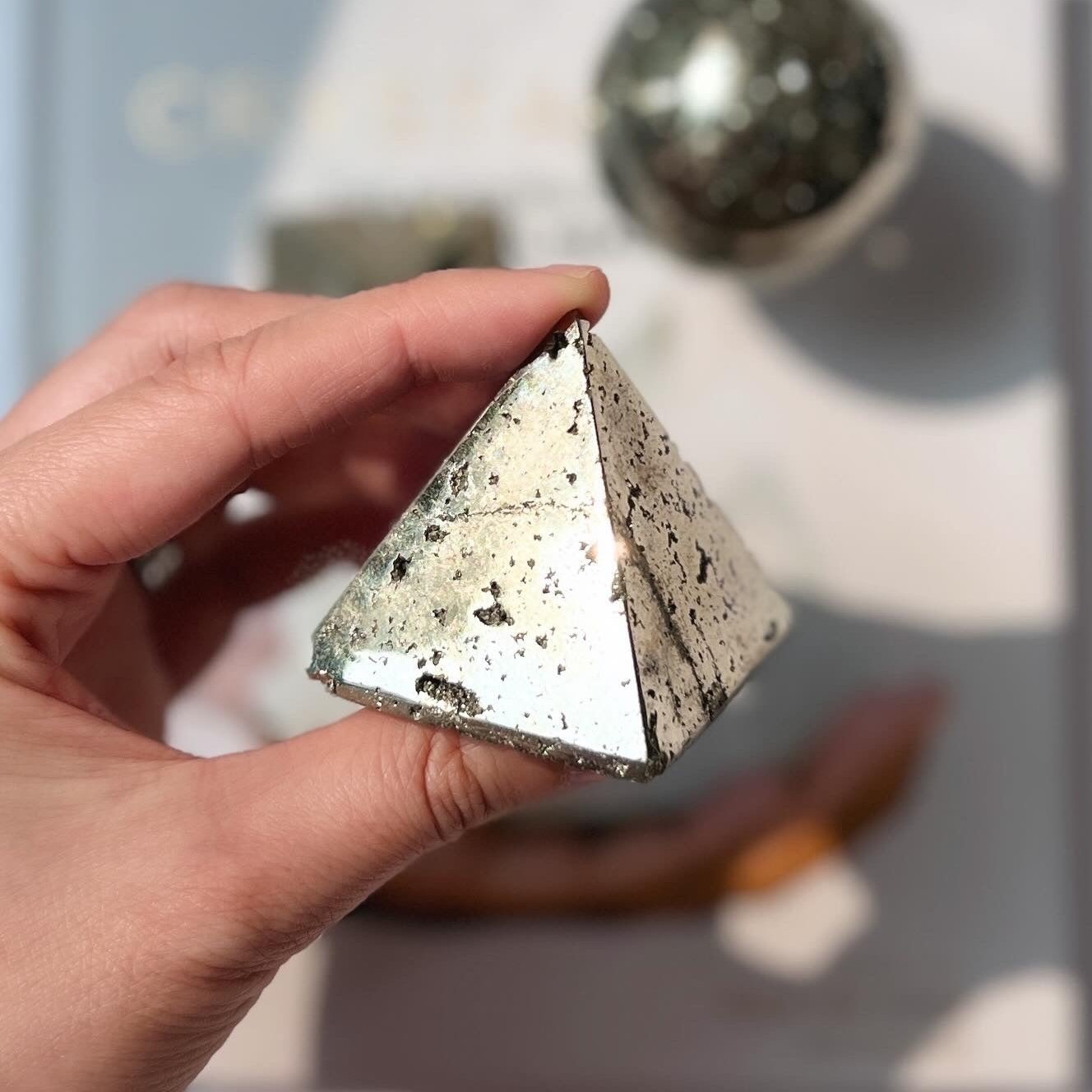 Pyrite Pyramid (PY-090)