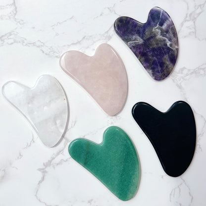 Amethyst Gua Sha 紫水晶刮痧板