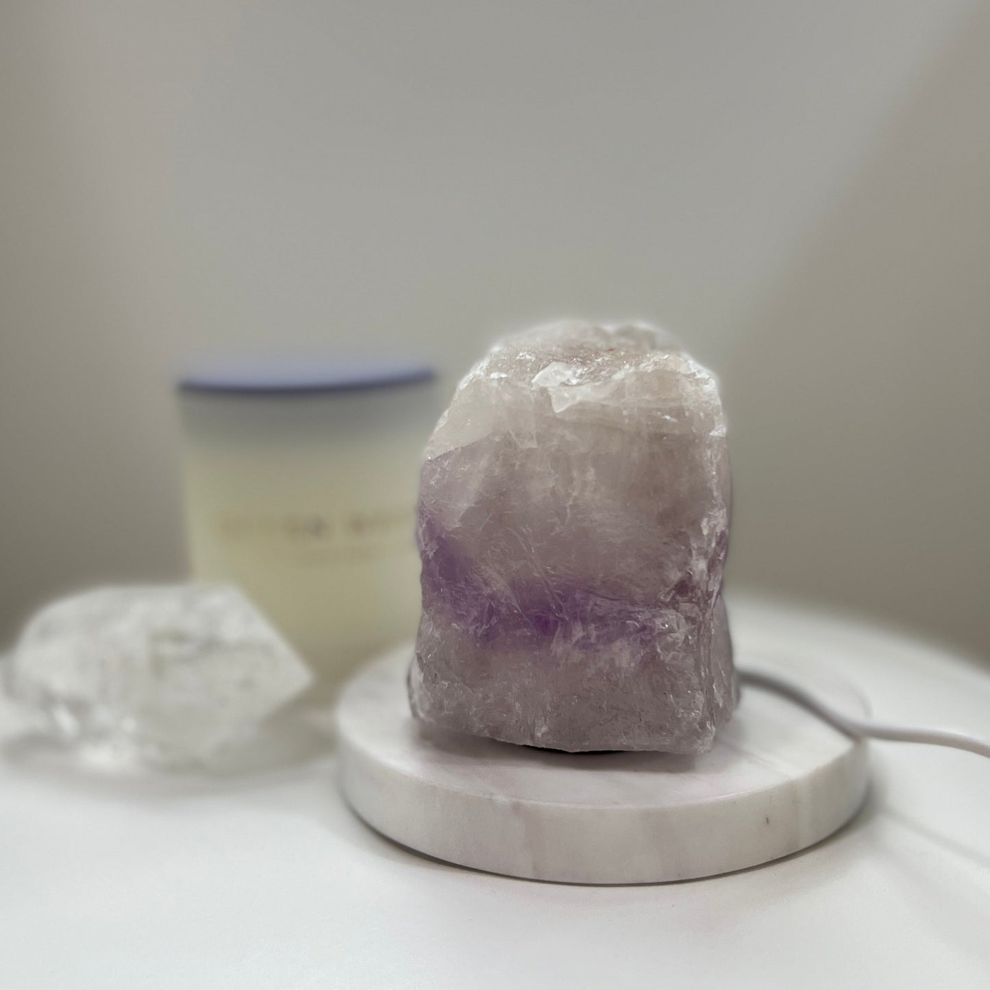 Amethyst Rough Lamp (LAMP-AM01a)