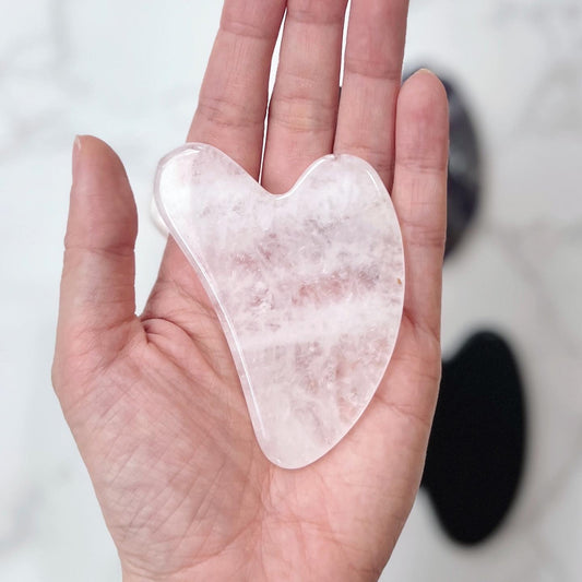 Clear Quartz Gua Sha 白水晶刮痧板