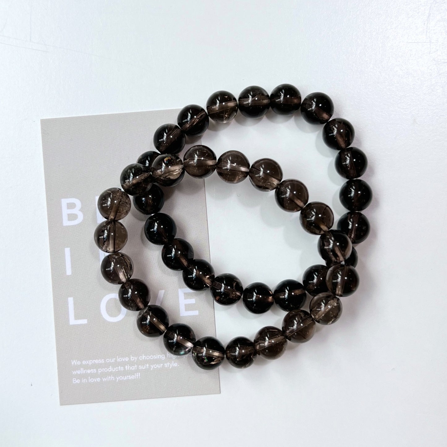 Smoky Quartz bracelet 10mm