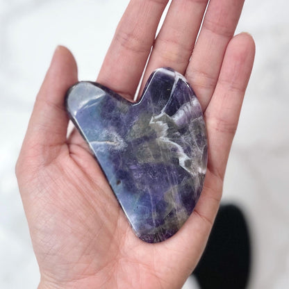 Amethyst Gua Sha 紫水晶刮痧板