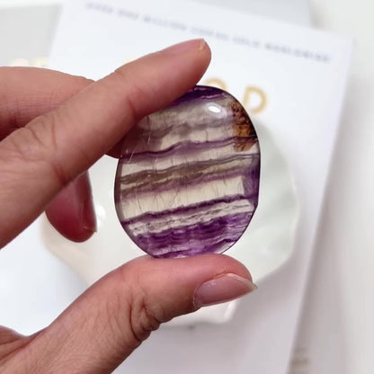 Fluorite Palm stone