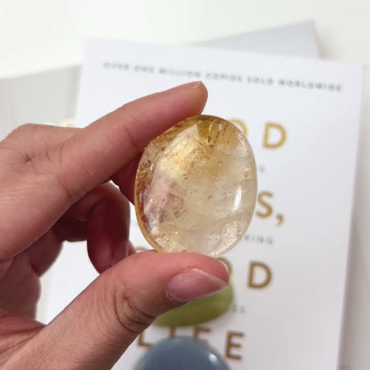 Citrine Palm stone