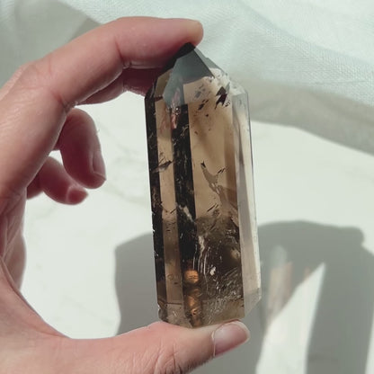 Smoky Quartz Point 茶晶