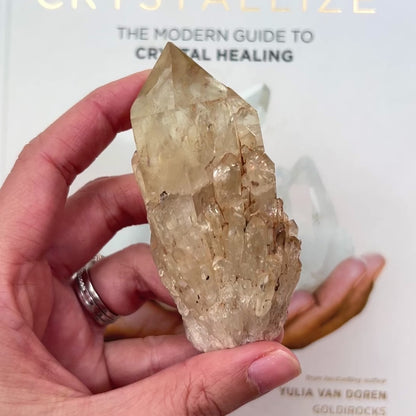 Natural Citrine Cathedral 天然黃水晶