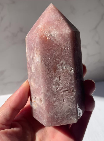 Pink Amethyst Point 粉紅紫水晶