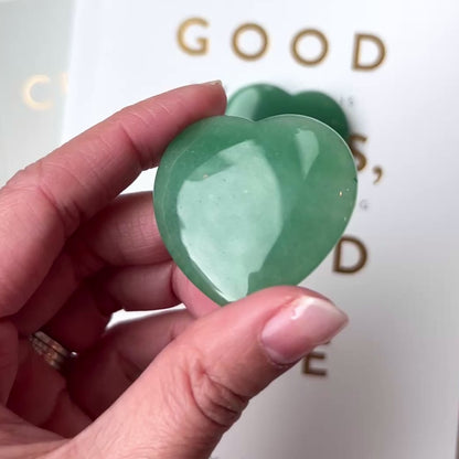 Aventurine Heart 4cm 東菱玉