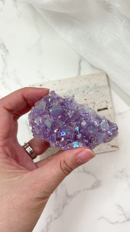 Amethyst Aura cluster