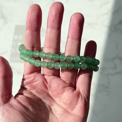 Aventurine bracelet 6mm