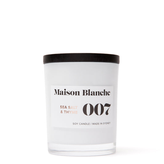 007 Sea Salt & Thyme Soy Candle