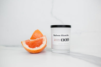 009 Grapefruit & Rosemary Soy Candle