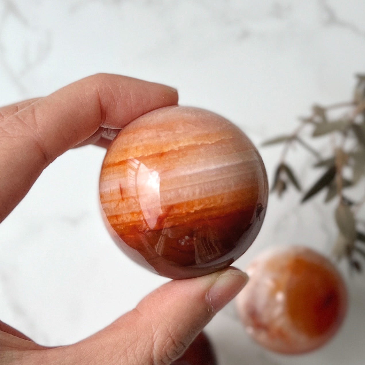 Carnelian Sphere (CA-002)