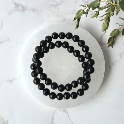 Black Obsidian Bracelet 8mm