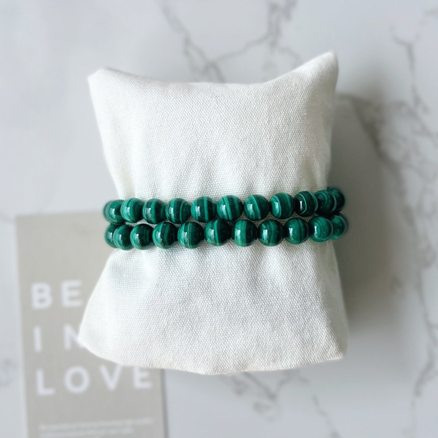 Malachite Bracelet 8mm (MAL-BR8-01)