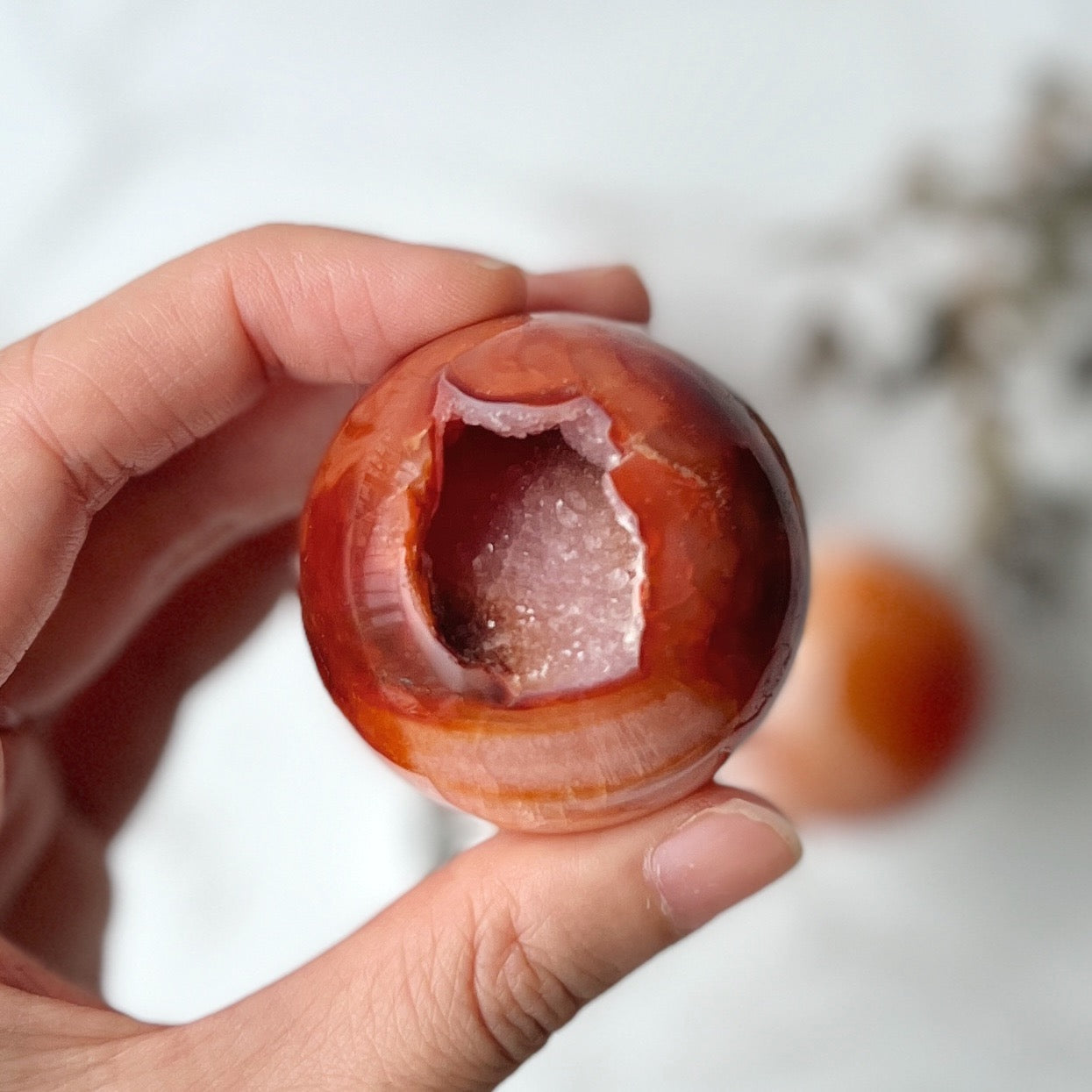 Carnelian Sphere (CA-001)