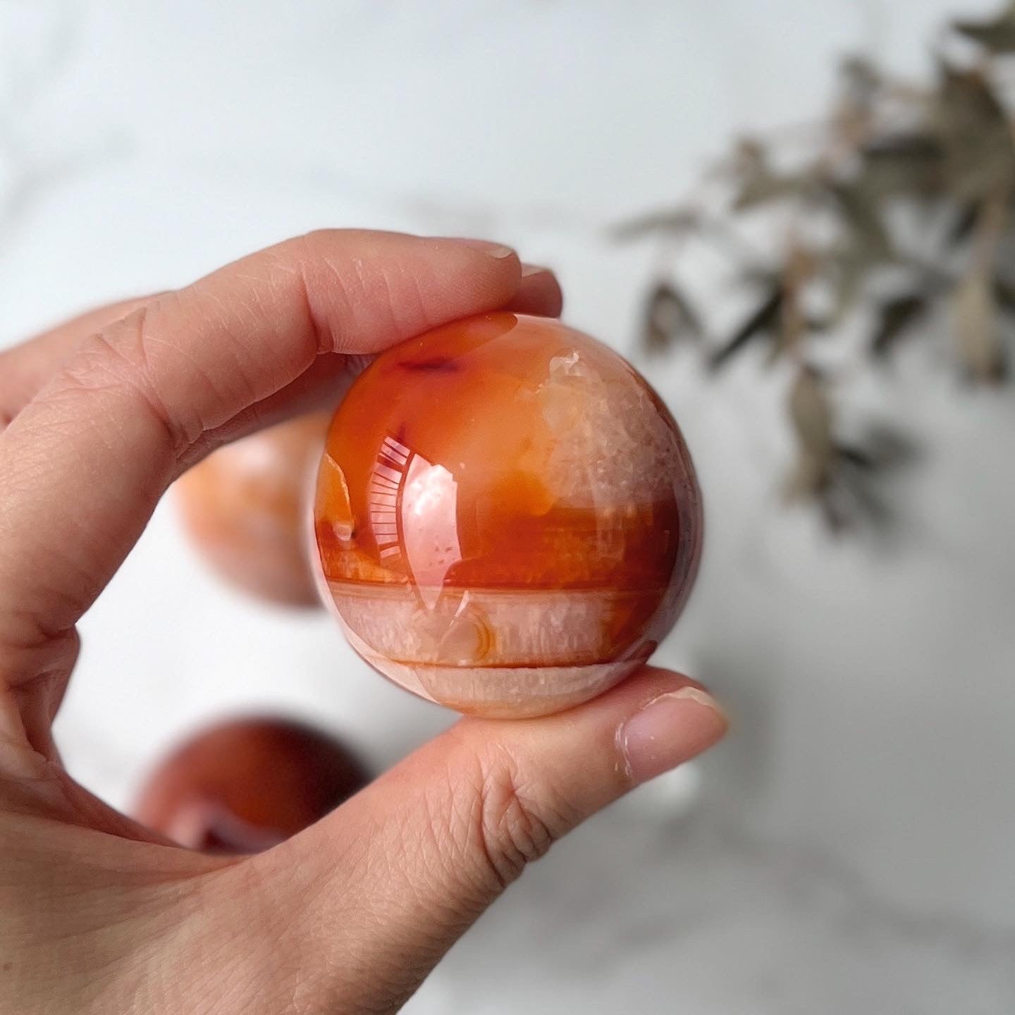 Carnelian Sphere (CA-003)