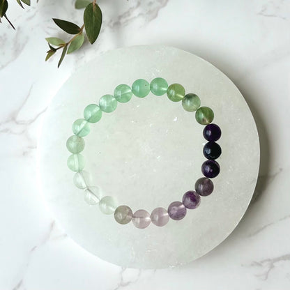 Fluorite Bracelet 8mm